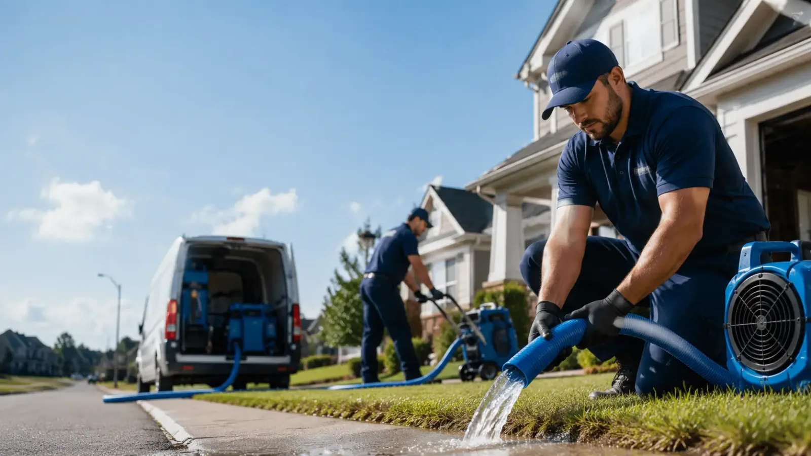 Flood Damage Restoration in Drums, PA